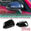 Audi Q2 / Q3 Pair Gloss Black Side Mirror Cap Covers (2016–2025)
