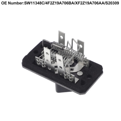 HVAC (SW11348C) - Compatible with Various Models Blower Motor Resistor