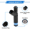 Jeep Wrangler 4.0L Fuel Injector No.04854181 (1999-2004)