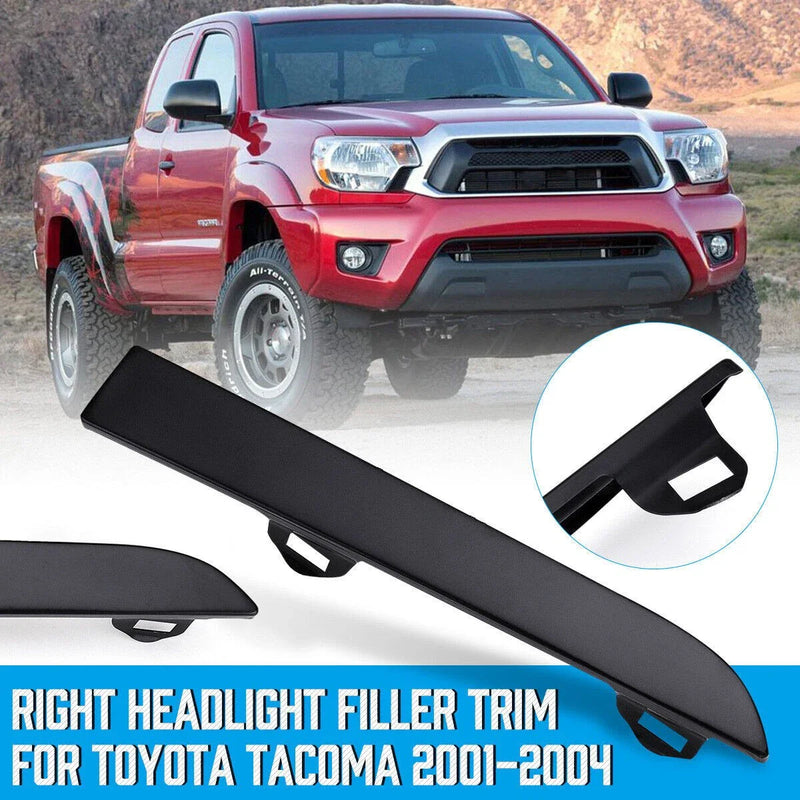 Toyota Tacoma LH&RH Headlight Cover Bumper Filler Trim (2001–2004)