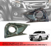 Isuzu D-Max 2WD Chrome Fog Light Covers (2016-2019)