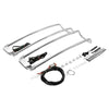Harley Touring Road King Saddlebag Lid Top Rail & LED Light (1994-2013)