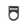 Jaguar XE XF F-PACE Carbon Fiber Gear Shift Knob Buttons Cover Trim fit