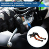 Yamaha YZF R1 Adjustable Brake Clutch Levers Black Orange (2002–2003)