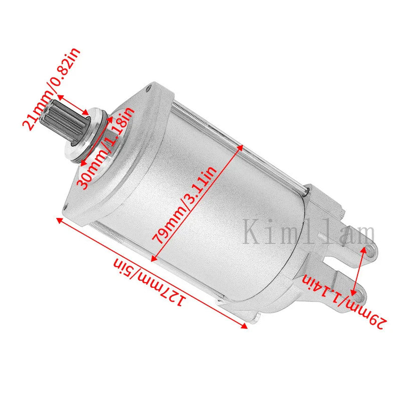 BMW F800S F800GT F800GS F700GS F650GS F650CS F800R Starter Motor (2006-2018)