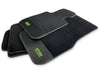 BMW X3 Series F25 Carbon Fiber Leather Floor Mats (2011-2017)