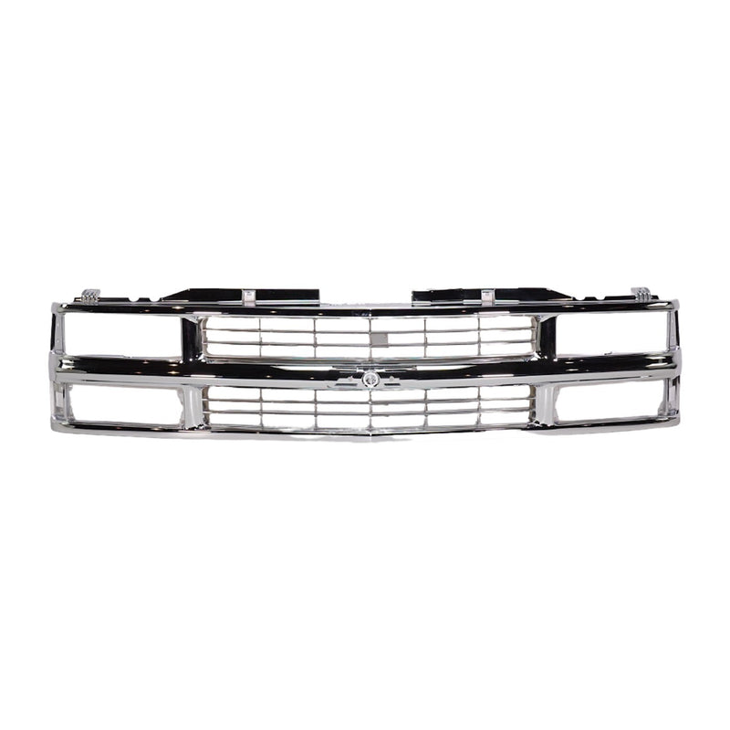 Grille Assembly Chrome For 1994-1999 Chevrolet C1500