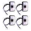 Truck Trailer Caravan 4x LED Side Marker Signal Light