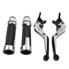Suzuki GSXR150 Silver Extendable Brake Clutch Levers & Handlebar Grips