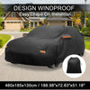Acura Integra Driver Door Zipper Waterproof Aluminum Film Car Cover