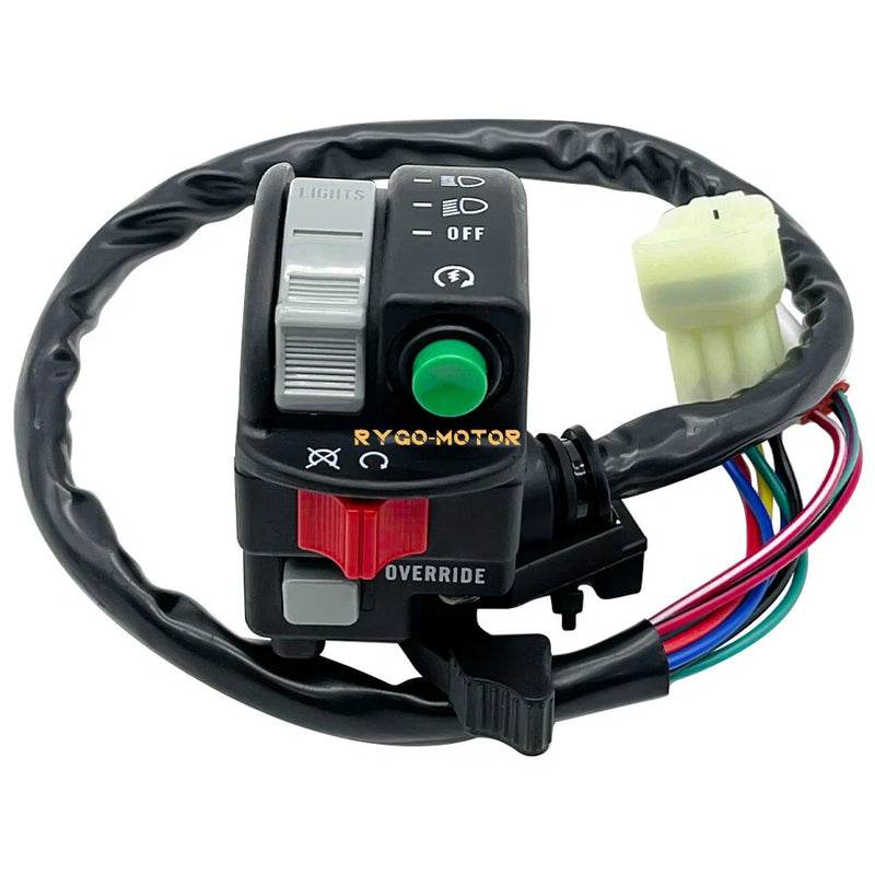 Yamaha Grizzly 660 Left Handlebar Switch Start Stop Headlight (2005–2008)