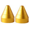 SUV Car Front Rear Bumpers Universal Fit Bump Protector Spike Guards Gold