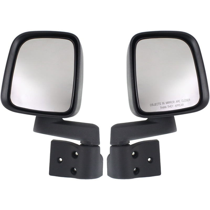 Manual Side View Mirrors Folding Pair Set NEW for 03-06