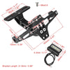 Universal Motorcycle Fender 1 x License Plate Bracket