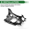 Mercedes Benz C300 Left Front Bumper Retainer Bracket (2015-2021)