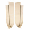 Car Door Armrest Cover Front Panels Beige 1 pair