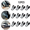4.7mm Brake Pipe Clips 3/16" Lined Metal+Rubber P Clips