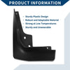 Mercedes-Benz GLC Mud Flaps Splash Guards Set (2017-2019)