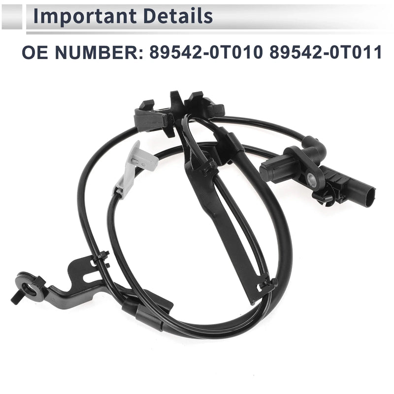 Toyota Venza (2009-2015) - 1 Pcs Front Right ABS Wheel Speed Sensor