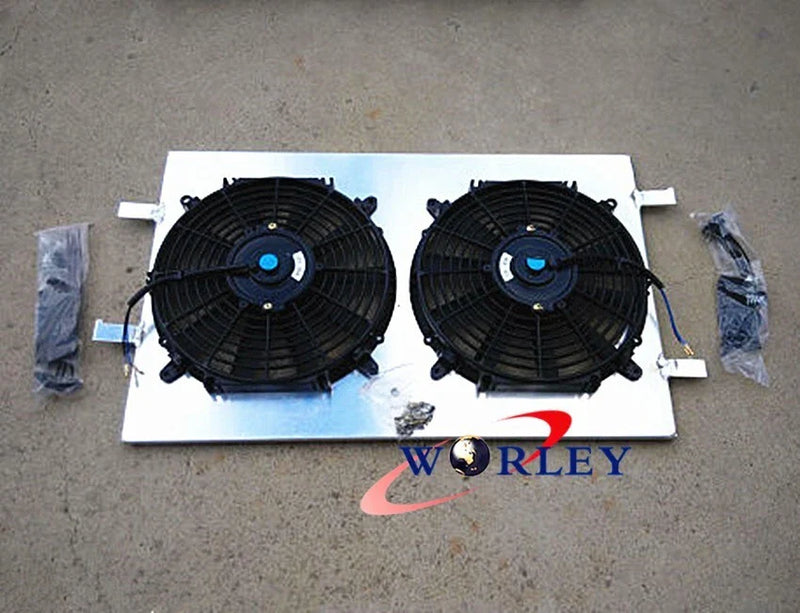 Holden Commodore VY 6Cyl V6 Aluminum Radiator Shroud & Fans (2002-2004)