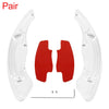 Honda Civic Aluminum Alloy Silver Tone Steering Wheel Shift Paddle