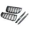 BMW 3-Series E90 E91 Dual Slat Front Kidney Grille (2005-2008)