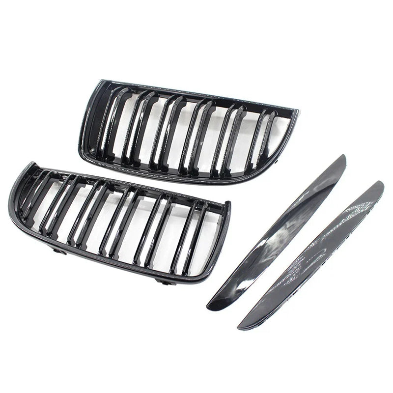 BMW 3-Series E90 E91 Dual Slat Front Kidney Grille (2005-2008)