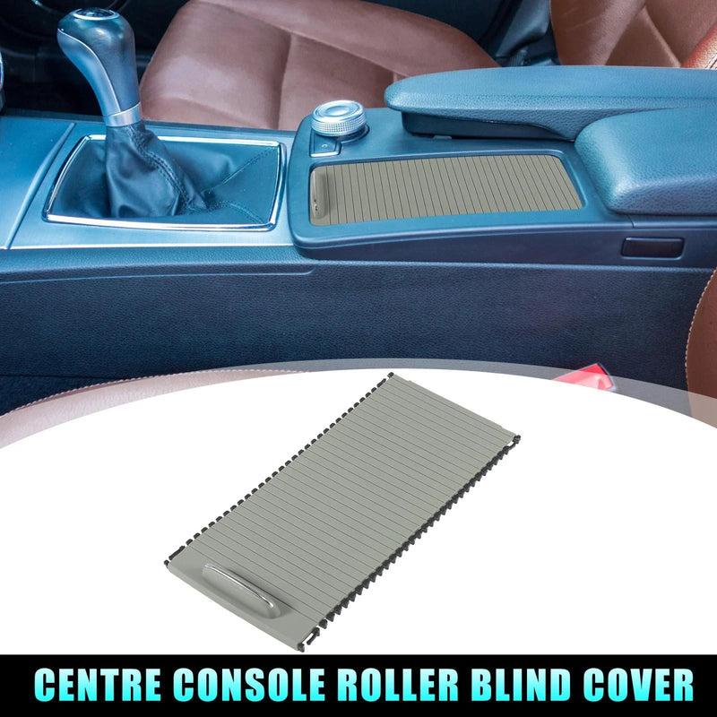 Mercedes Benz C-Class Car Center Console Roller Blind Cover Gray (2007-2014)
