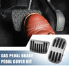 Toyota C-HR (2016-2018) Silver Tone Gas Pedal Brake Pad Covers