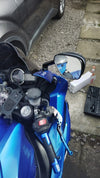 Suzuki GSXR600 GSXR750 Clear/Smoke Turn Signal Rearview Mirrors (2006-2025)