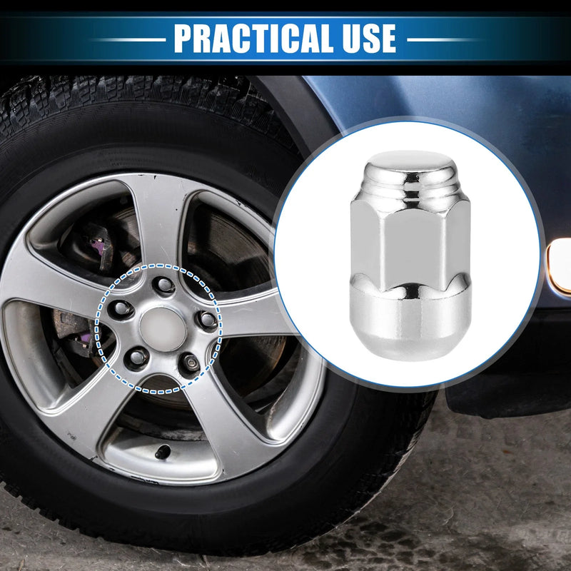 Honda CR-V 5 Pcs M12x1.5 Wheel Lug Nuts (Compatible, Durable)