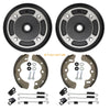 Kawasaki Mule 2510 3000 3010 3020 4000 4010 Rear Brake Drums & Brake Shoes