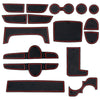 Kia Forte K3 Door Slot Mats Pad Rubber (2019-2020)