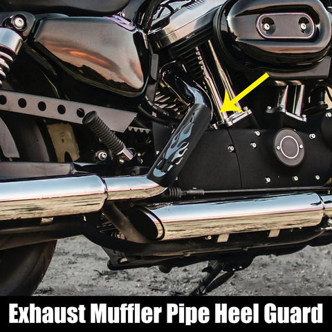Harley Exhaust Heat Shield Pipe Shield
