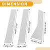 Honda CR-V (2012-2016) Chrome Silver 6 x Car Pillar Window Trim Covers