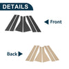 Honda Odyssey (2009-2014) Carbon Fiber 6 Pcs Door Pillar Window Trim