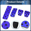Subaru Forester (2006-2018) Blue 4 x Foot Accelerator Pedal Covers