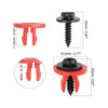 Ford Focus 10 x Engine Undertray Cover Clips (2000-2011)