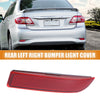 Toyota RAV4 Rear Bumper Reflector Light Covers  Red (2013-2018)