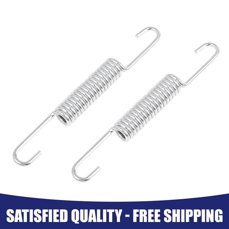 Motorcycle 11.5cm Motorcycle Side Bracket Kickstand Return Spring 2 x