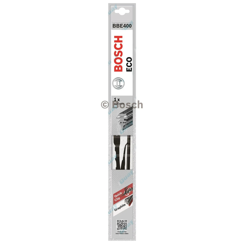 Nissan Stanza A10 4cyl 1.6L 1978~1983 Front Pair Bosch Eco Wiper Blades Set