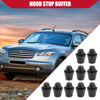 Nissan Armada Frontier Maxima Rogue 10 Pcs Hood Stop Buffer (2004-2023)
