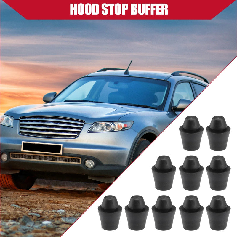 Nissan Armada Frontier Maxima Rogue 10 Pcs Hood Stop Buffer (2004-2023)