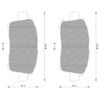 Prius NHW11R NHW20R Hybrid GCT Front Disc Brake Pads Set (2001–2009)