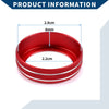 Ford Mustang 2015-2021 Red AC Climate Switch Knob Cover Ring