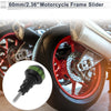 Make Model 11mm Aluminum Alloy Plastic Motorcycle Slider Frame Bolt Green