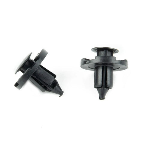 Nissan 20PCS 8mm Hole Dia Rivet Fastener Mud Flaps Bumper Fender Push Clips