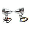 Harley Chrome Motorcycle LED Brake Blinker Tail Lights
