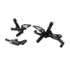 BMW S1000RR M1000RR 2019-2024 Black Adjustable Foot Pegs