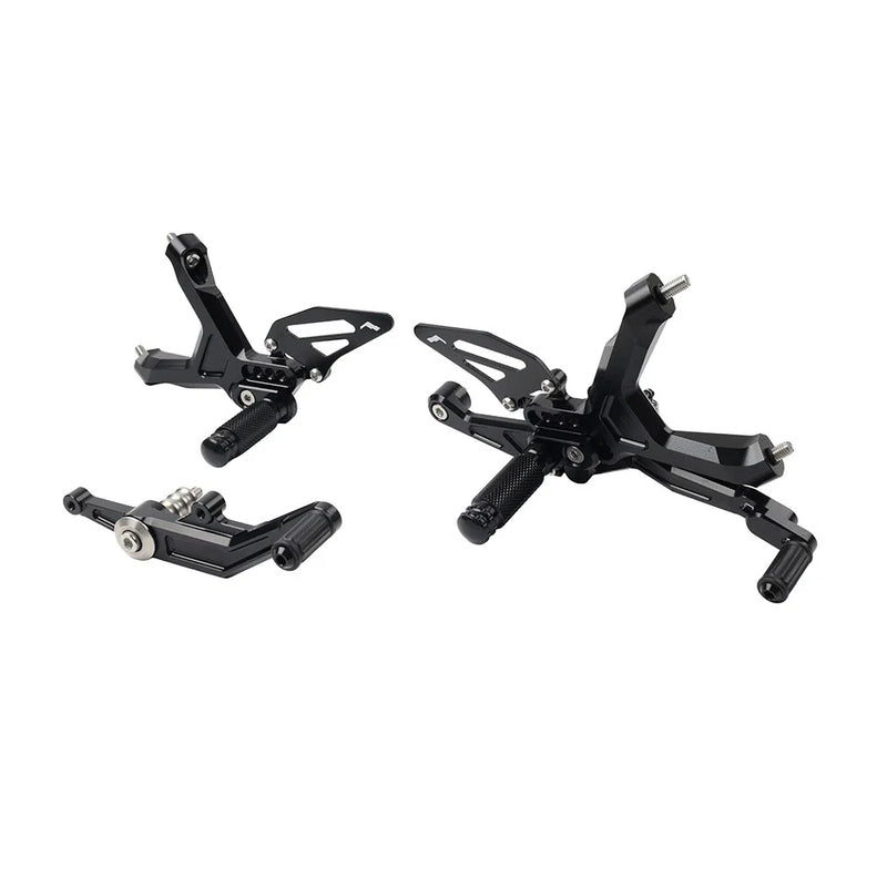 BMW S1000RR M1000RR 2019-2024 Black Adjustable Foot Pegs